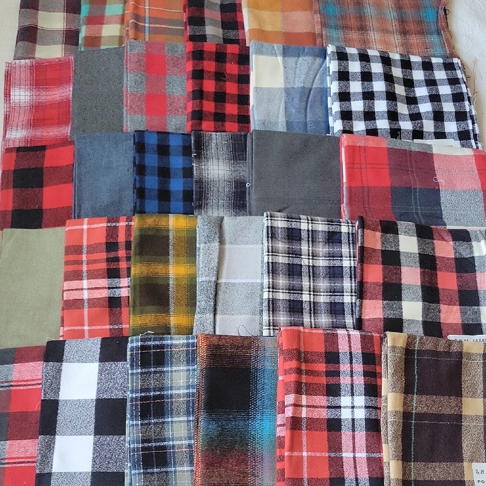 Plaid Flannel Fabric